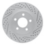 R1 01-11 Ford Explorer Sport Front Right Drilled & Slotted Geo-Carbon Rotor