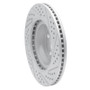 R1 01-11 Ford Explorer Sport Trac Front Left Drilled & Slotted Geo-Carbon Rotor
