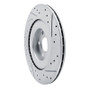 R1 16-26 Polestar Polestar 2 Rear Left Drilled & Slotted Geo-Carbon Rotor