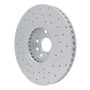 R1 06-20 Lexus Gs350 Left Front Drilled & Slotted Geo-Carbon Rotor