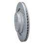 R1 18-23 Lexus Ls500 Left Rear Drilled & Slotted Geo-Carbon Rotor