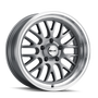 Ridler 607 20x10 / 5x127 BP / 0mm Offset / 83.82mm Hub Gloss Grey Machined Wheel