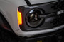 DV8 Offroad 2021-2025 Ford Bronco Black Headlights