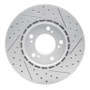 R1 91-96 Acura Nsx Front Left Drilled & Slotted Geo-Carbon Rotor