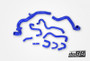 do88 Volvo S60/V60/V70/XC70/S80 T4 T5 2.5FT Automatic 07-16 Coolant Hoses Blue