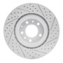 R1 04-11 Mazda Rx-8 Front Left Drilled & Slotted Geo-Carbon Rotor