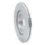 R1 04-11 Mazda RX-8 Front Right Drilled & Slotted Silver Brake Rotor
