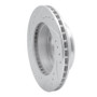 R1 86-88 Mazda RX-7 Front Right Drilled & Slotted Silver Brake Rotor