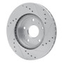 R1 07-19 Suzuki SX4 S-Cross (Mexico) Front Left Drilled & Slotted Silver Brake Rotor