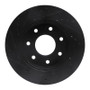 R1 04-08 Ford F-150 4WD Front Left Drilled & Slotted Black Brake Rotor