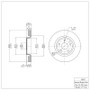 DFC 11-25 Dodge Durango Front Brake Rotor