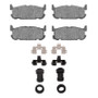 DFC 01-05 Mazda Miata Rear 4000 HybriDynamic Brake Pads and Hardware Kit
