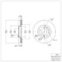 DFC 07-12 Mazda CX-7 Front Brake Rotor