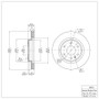 DFC 07-17 Buick Enclave Front Brake Rotor