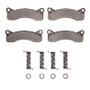 R1 1972-1976 Ford F-350 2WD (Excl Super Duty) Front R1 Semi Met Pads & Hardware Kit