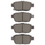 R1 06-14 Acura TL Rear R1 Ceramic Brake Pads