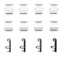 DFC 00-04 Toyota Camry Rear Premium Hardware Kit