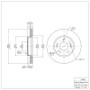 DFC 18-23 Hyundai Kona Front Brake Rotor