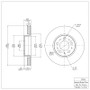 DFC 99-09 Volvo XC70/S60/V70/S80 Front Brake Rotor