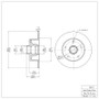 DFC 96-08 Audi A4 (Mexico) Rear Brake Rotor