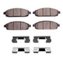 DFC 05-10 Jeep Commander Front 4000 HybriDynamic Brake Pads and Hardware Kit