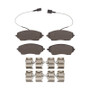 DFC 22-25 Ram ProMaster 1500 Rear 4000 HybriDynamic Brake Pads and Hardware Kit