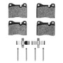 DFC 76-86 BMW 528i Front 4000 HybriDynamic Brake Pads and Hardware Kit