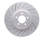 DFC 13-20 BMW ActiveHybrid 3 Front Hi-Carbon Alloy Geomet Coated Rotor - Dimpled and Slotted