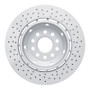 DFC 03-04 Audi RS6 Right Rear Drilled Hi-Carbon Alloy Geomet Coated Rotor