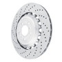 DFC 12-19 BMW M6 Left Rear Drilled Hi-Carbon Alloy Geomet Coated Rotor
