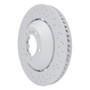 DFC 16-23 Porsche Cayman Left Front Drilled Hi-Carbon Alloy Geomet Coated Rotor