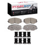 DFC 18-25 Volkswagen Atlas Cross Sport/Atlas (Mexico) Front Euro 5000 Ceramic Pads & Hardware Kit