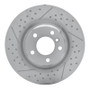 DFC 12-20 BMW M235I xDrive Rear Brake Rotor - Dimpled and Slotted