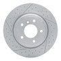 DFC 13-13 BMW 135IS Rear Brake Rotor - Dimpled and Slotted