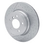 DFC 13-13 BMW 135IS Rear Brake Rotor - Dimpled and Slotted