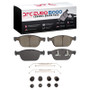 DFC 03-16 Volvo XC90/XC60 Front Euro 5000 Ceramic Brake Pads and Hardware Kit