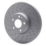 DFC 15-23 Mercedes-Benz C300 Coupe & Convertible Front Drilled GeoSPEC Coated Rotor