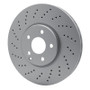 DFC 02-09 Mercedes-Benz E500 Front Drilled GeoSPEC Coated Rotor