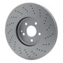 DFC 02-09 Mercedes-Benz E500 Front Drilled GeoSPEC Coated Rotor