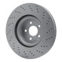 DFC 01-06 Mercedes-Benz CL55 AMG Front Drilled GeoSPEC Coated Rotor