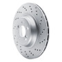 DFC 15-20 BMW M3 Right Rear Drilled GeoSPEC Coated Rotor