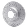 DFC 07-13 Porsche 911 Right Rear Drilled GeoSPEC Coated Rotor