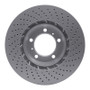 DFC 99-23 Porsche 718 Boxster Left Front Drilled GeoSPEC Coated Rotor
