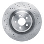 DFC 15-19 BMW X5 Right Rear Drilled Brake Rotor