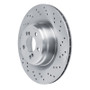 DFC 15-19 BMW X5 Right Rear Drilled Brake Rotor