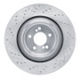 DFC 15-19 BMW X5 Right Rear Drilled Brake Rotor