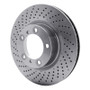 DFC 09-23 Porsche 718 Boxster Left Front Drilled Brake Rotor