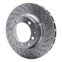 DFC 78-89 Porsche 930 Right Rear Drilled Brake Rotor