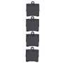 DFC 96-15 Chrysler Crossfire Rear Euro 5000 Ceramic Brake Pads