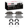 DFC 21-22 Chevrolet Colorado Rear 5000 Advanced Ceramic Brake Pads and Hardware Kit